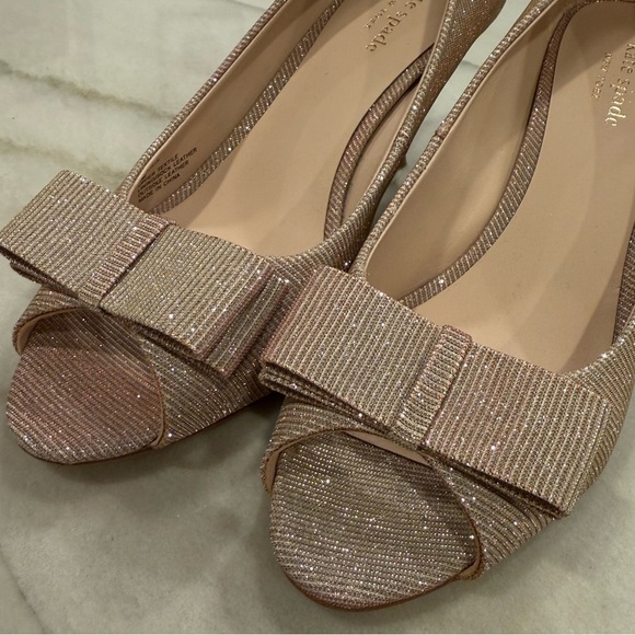 Kate Spade Cecilia Pumps Size 9 Peep-Toe Heels - Picture 3 of 13